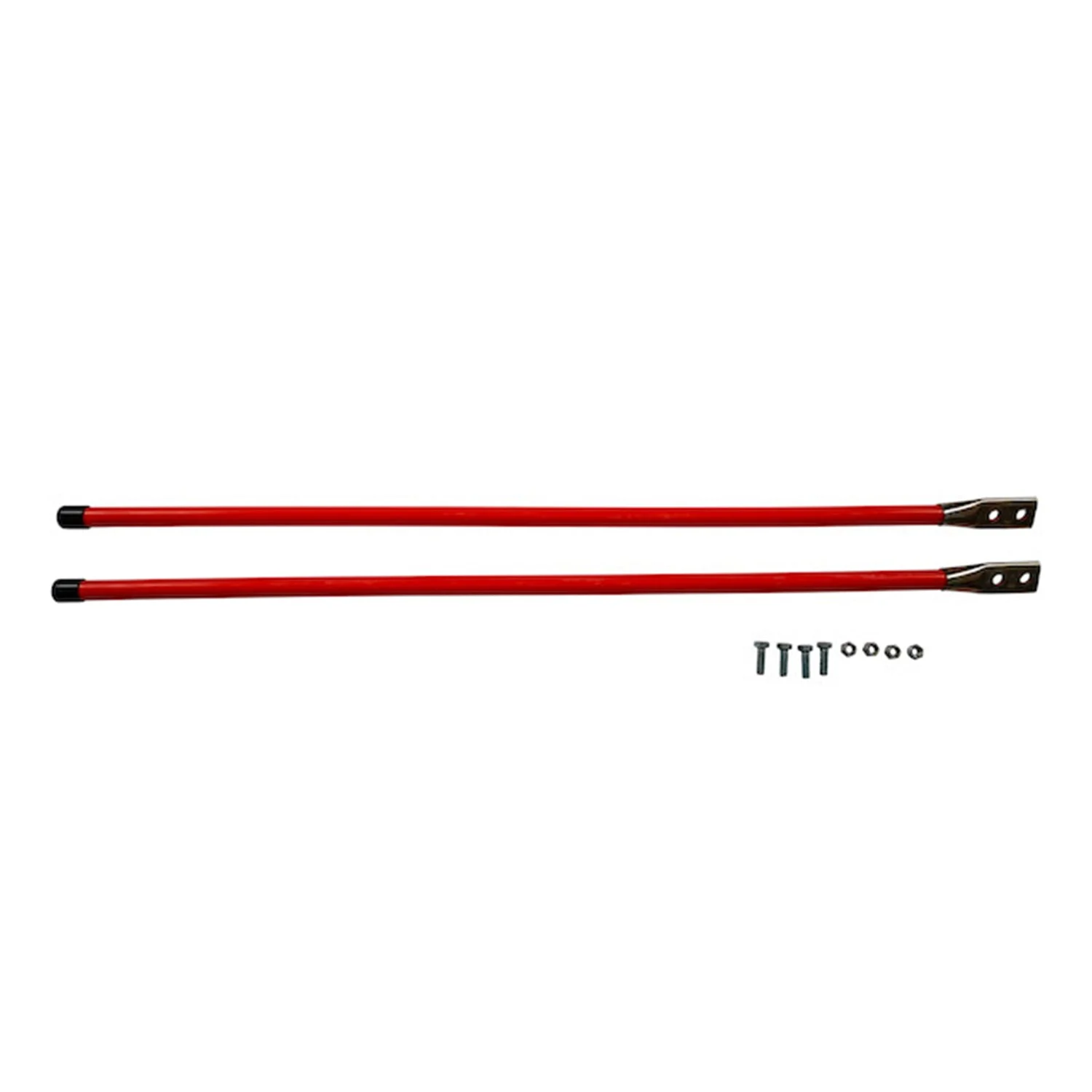 Buyers Products Bolt On Snow Plow Bumper Marker Sight Guides w/ Hardware, Orange