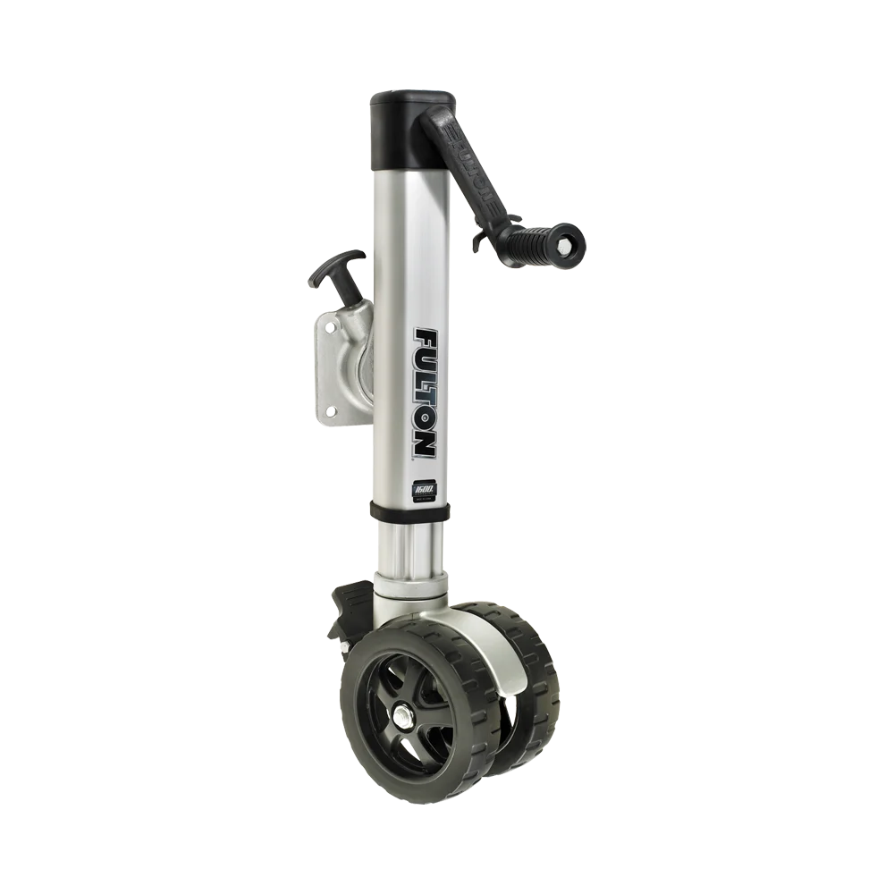 Fulton 1413020134 1,600 Pound Bolt/Weld On F2 Trailer Tongue Jack, Twin Track