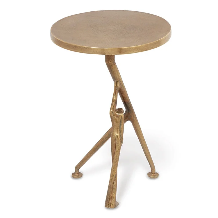 SPI Home 21037 Supportive Man Metal End Table - Home Decor