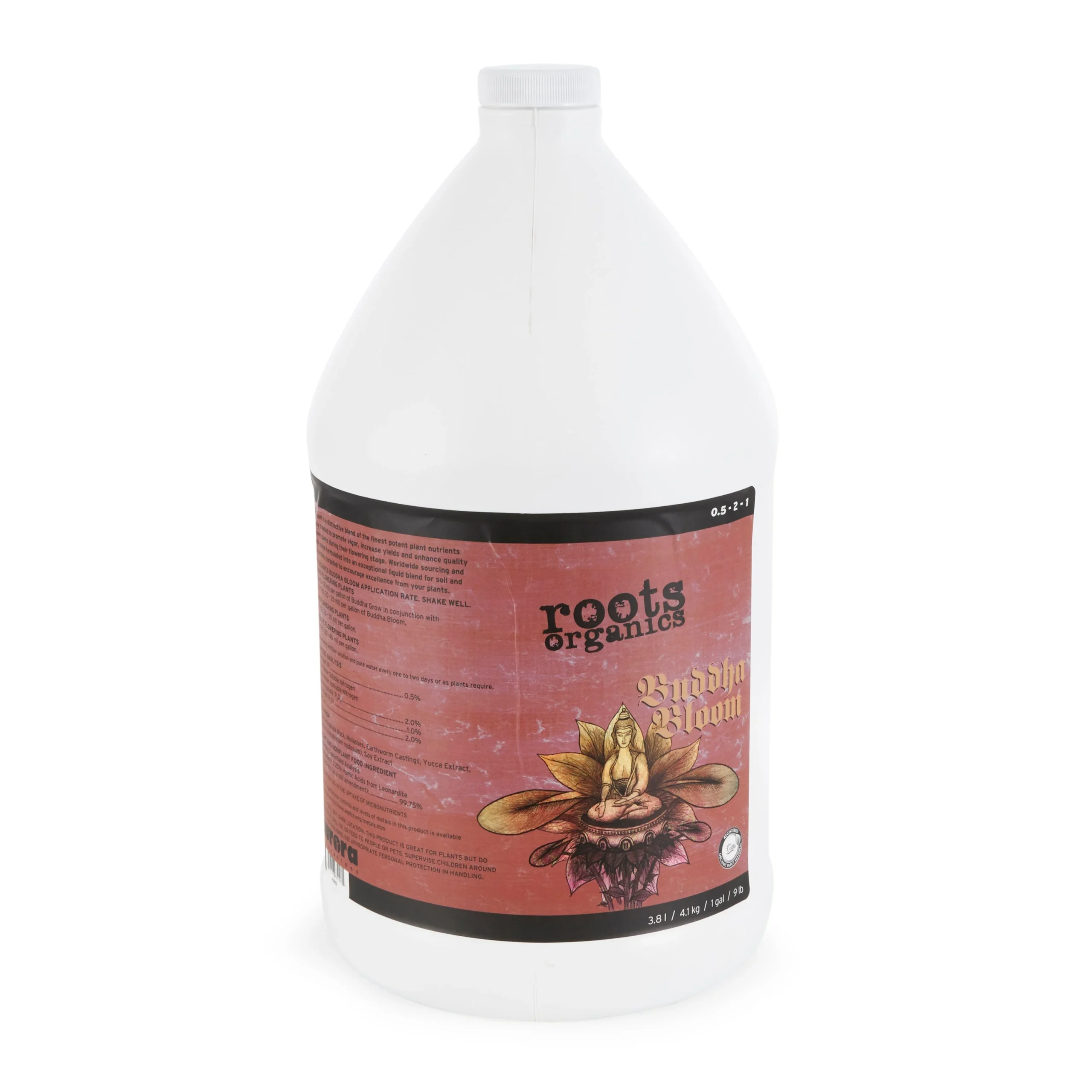 Roots Organics ROBBG Natural Organic Buddha Bloom Plant Fertilizer, 1 Gallon