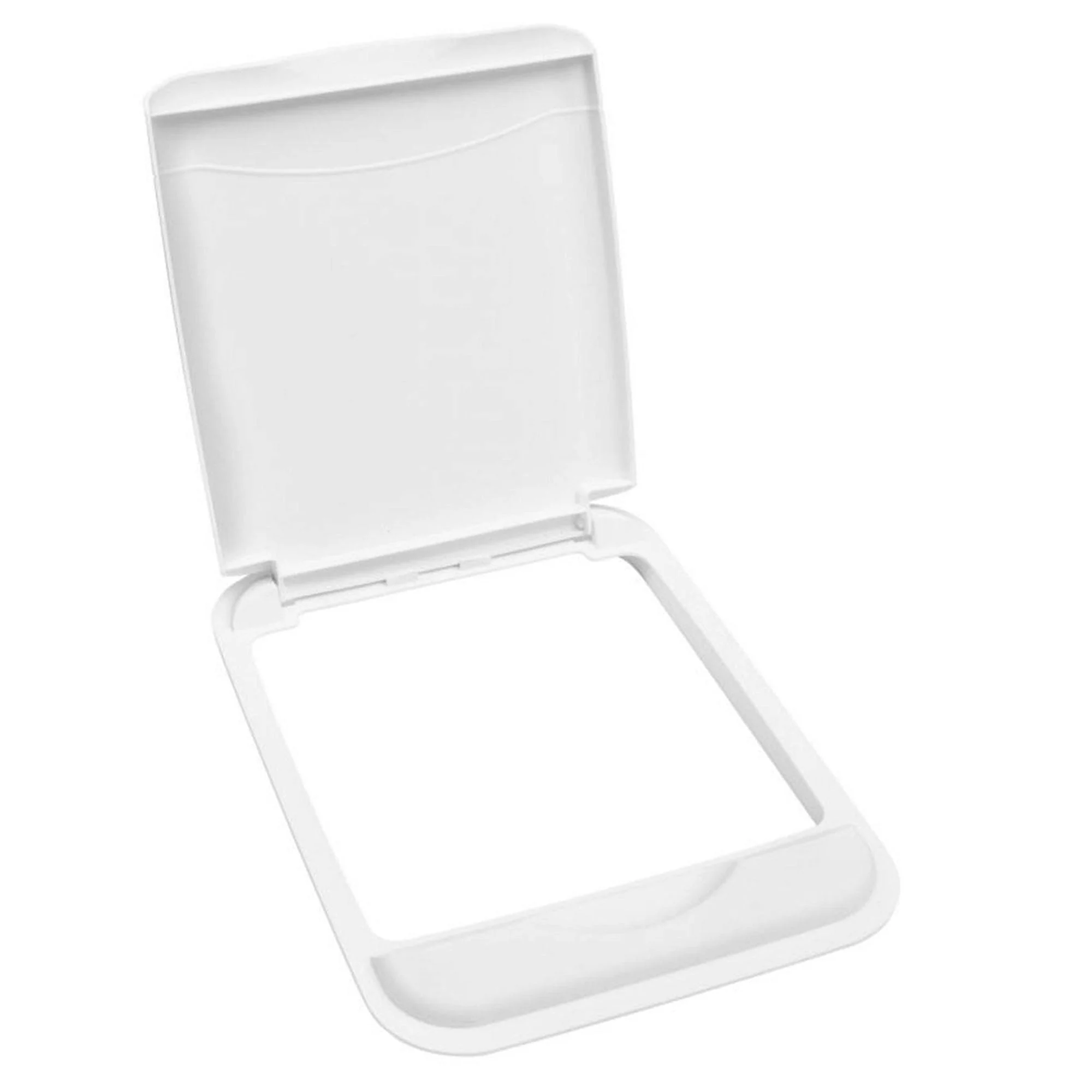 Rev-A-Shelf 50 qt. Trash Can Replacement Lid, White (Lid Only), RV-50-LID-1-40