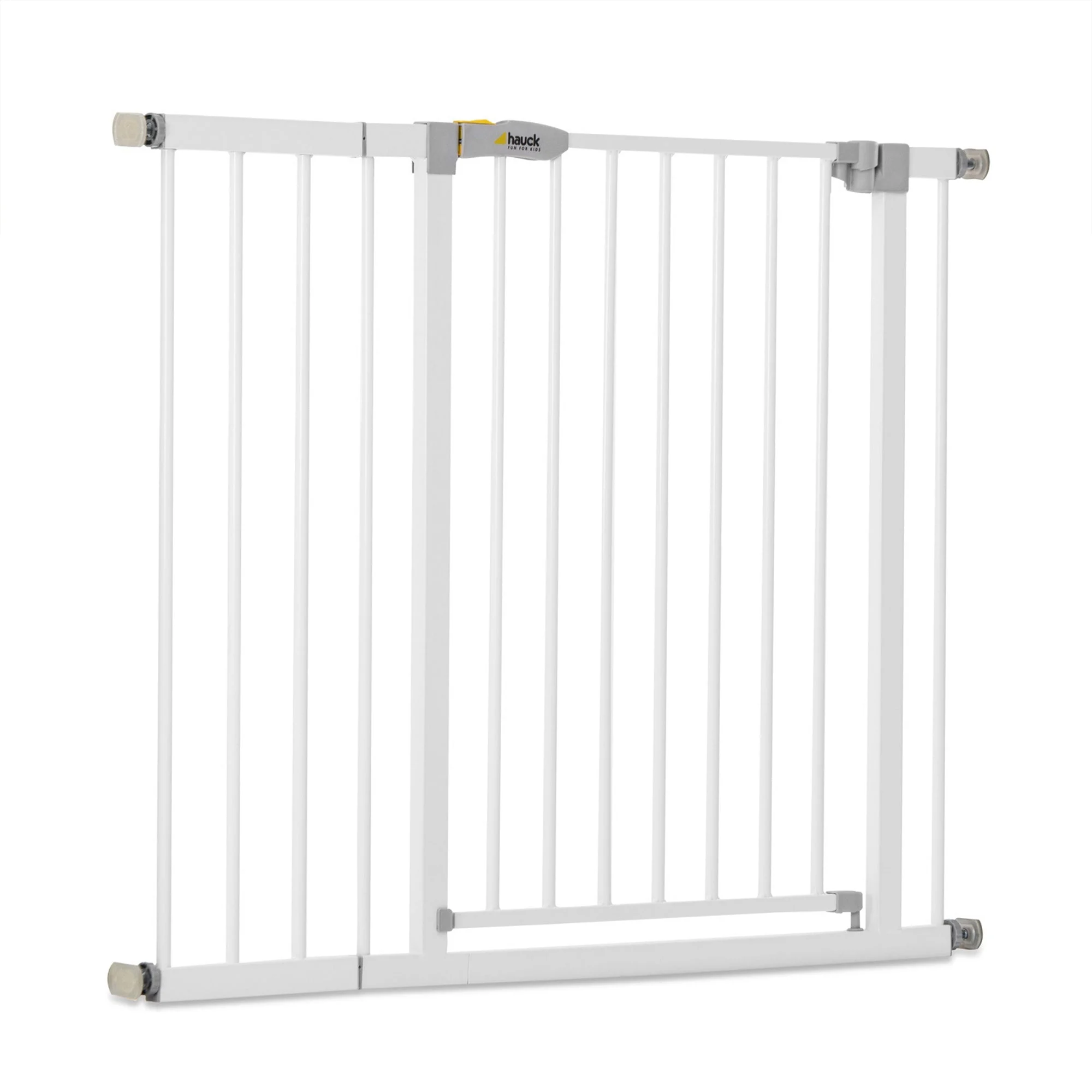hauck 59727 Open N Stop KD Pressure Fit with 8 Inch Extension Baby Gate, White