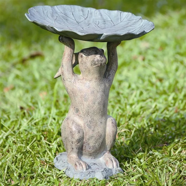 SPI Home 33088 Rabbit Birdbath - Garden Decor