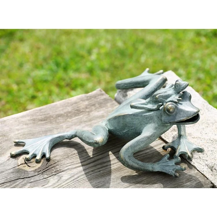 SPI Home Mama & Baby Garden Frog Sculpture