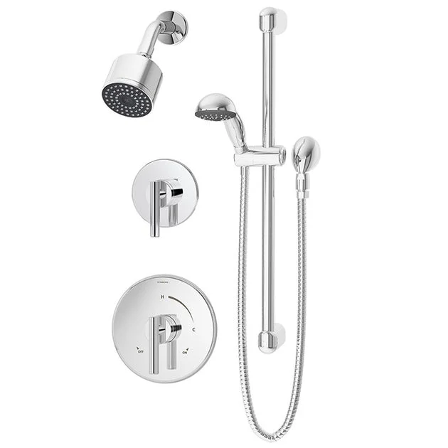 Dia Lever Handle Trim with Showerhead and Handshower (Trim Only) - OPEN BOX