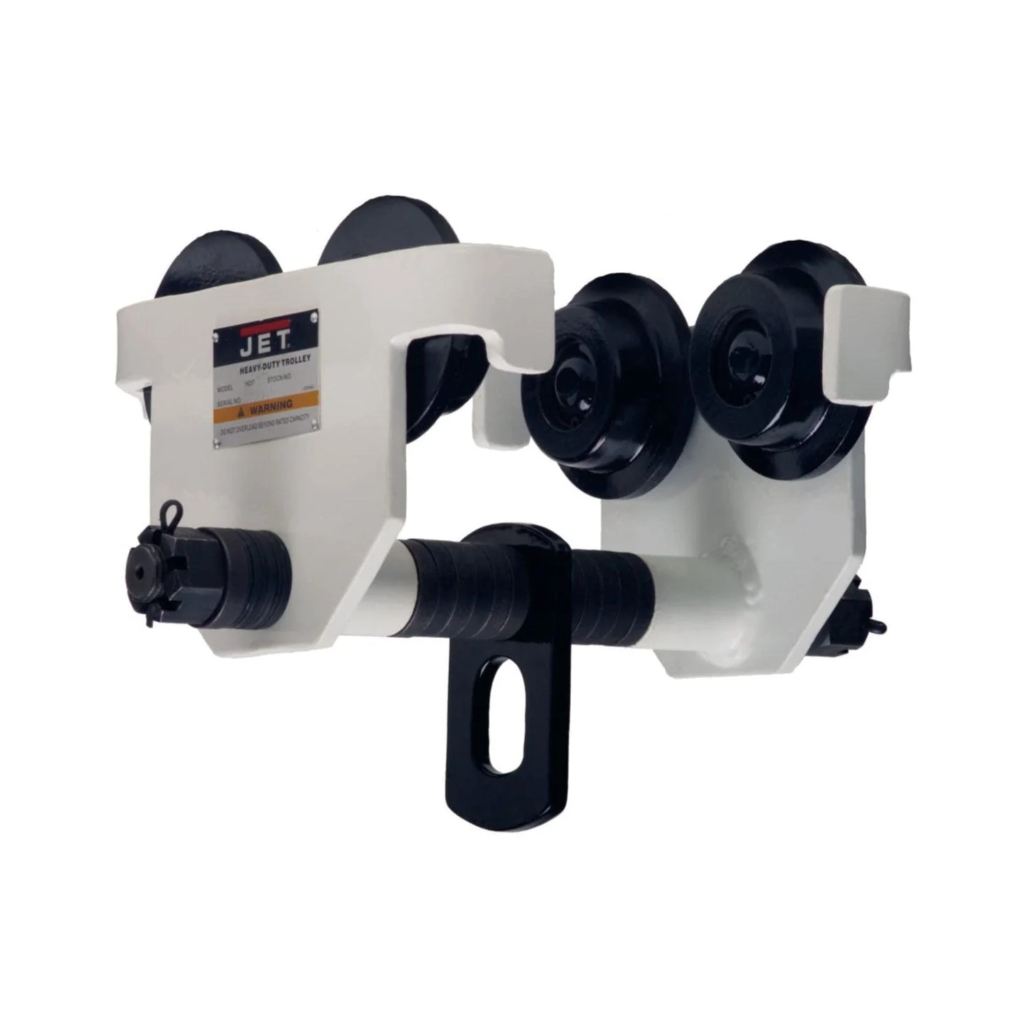 JET 3 HDT 262030 3 Ton Heavy Duty Steel Manual Adjustable Hoist Beam Trolley