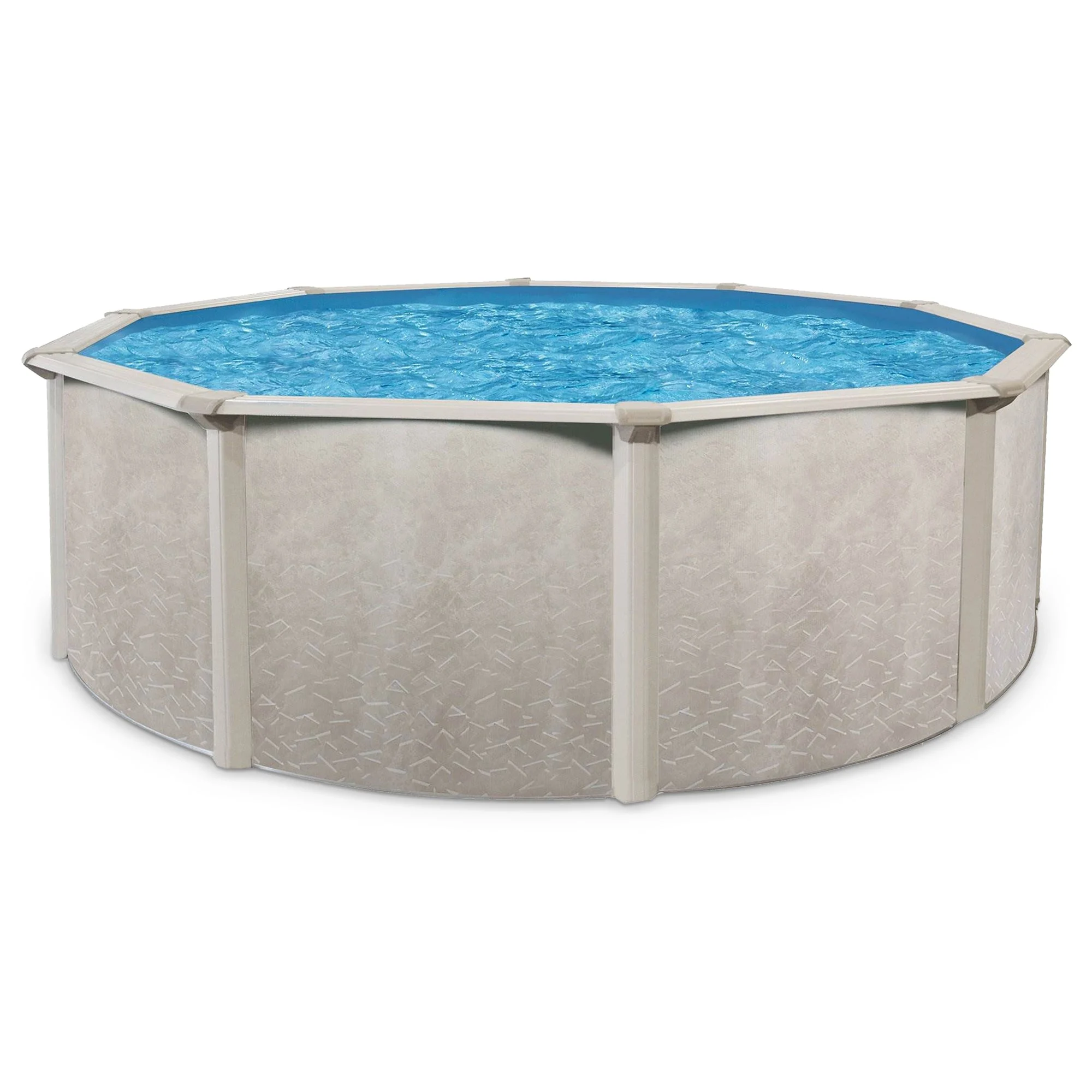 Aquarian Phoenix Series 15 Foot x 52 Inch Steel Frame Above Ground Swimming Pool