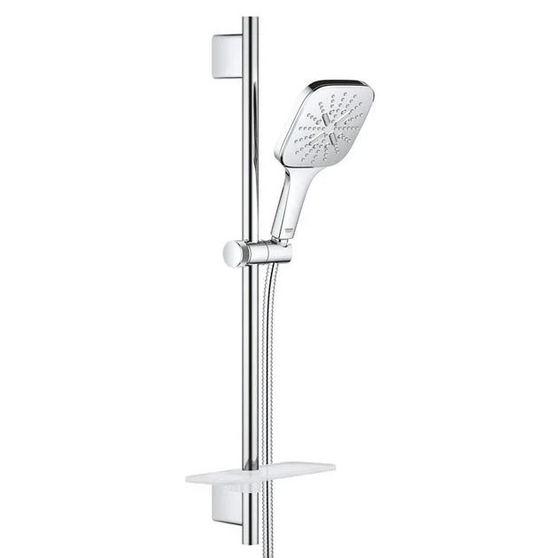 Rainshower Smartactive Three-Function Handshower Set with 24" Slide Bar