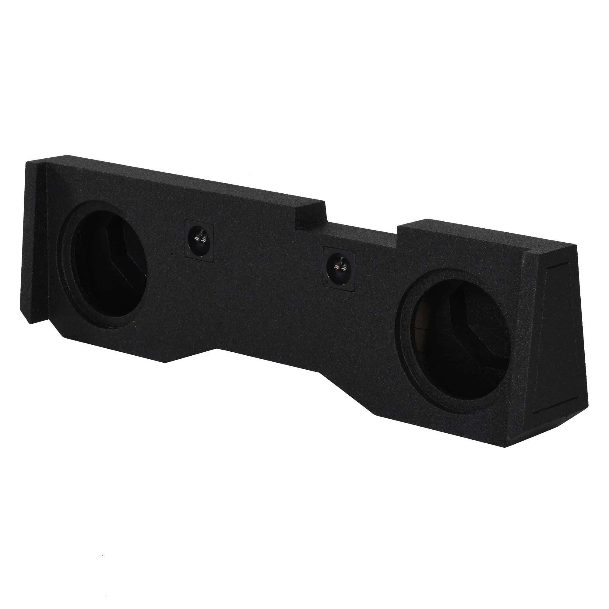QPower Dual 10" Sub Box - Chevy Silverado Crew Cab & GMC Sierra Crew Cab 14-18