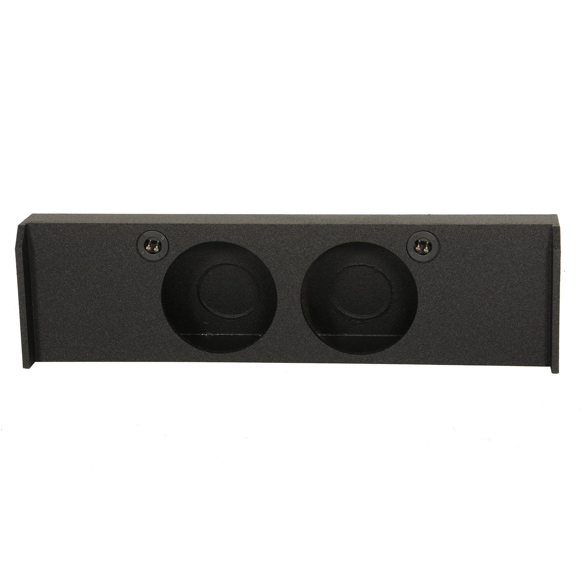 QPower Dual 12" Sub Box - Ford F150 SuperCrew 09-26, F250/F350 Super Duty 17-26