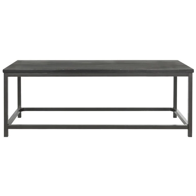 Alec Coffee Table - Distressed Black - OPEN BOX