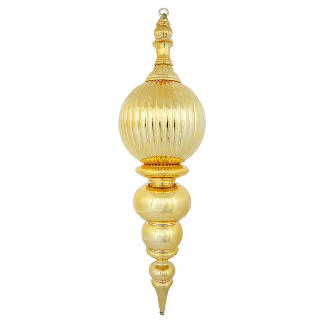 28" Gold Shiny Finial
