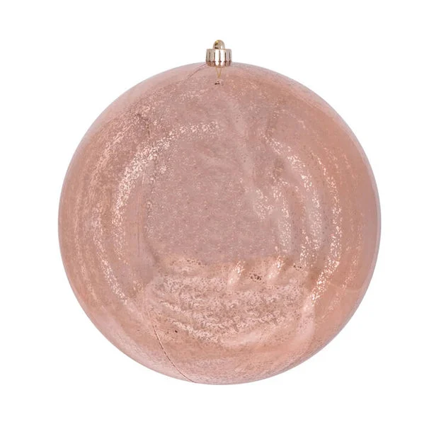 10" Rose Gold Shiny Mercury Ball