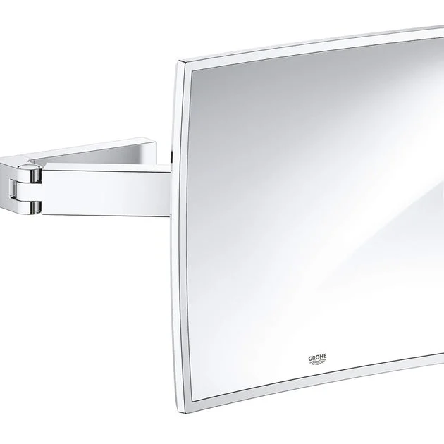 Selection Cube Wall-Mount Shaving/Make Up Mirror with 3x Magnification