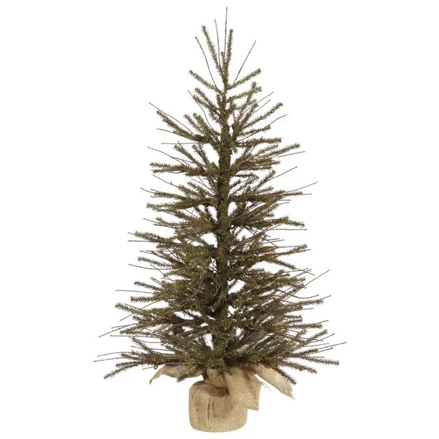 3' x 18" Unlit Vienna Twig Artificial Christmas Tree