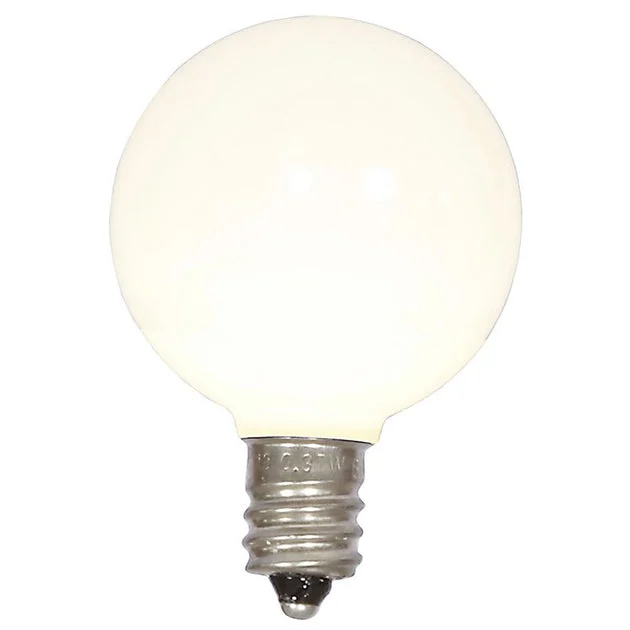 Replacement Warm White G40 Ceramic LED Bulbs 25-Pack