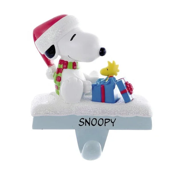 4.6" Snoopy and Woodstock Stocking Holder