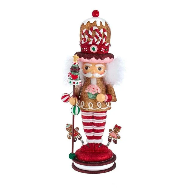 16.5" Hollywood Gingerbread King Nutcracker