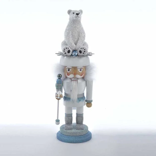 17" Polar Bear Nutcracker