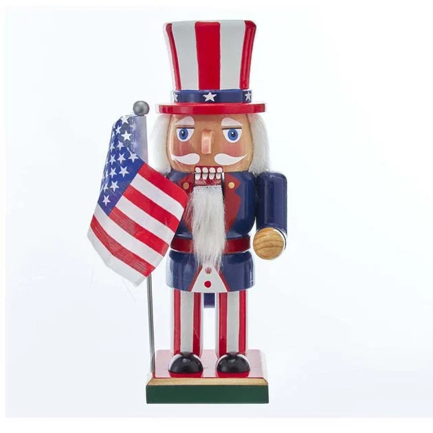 9" Wooden American Nutcracker