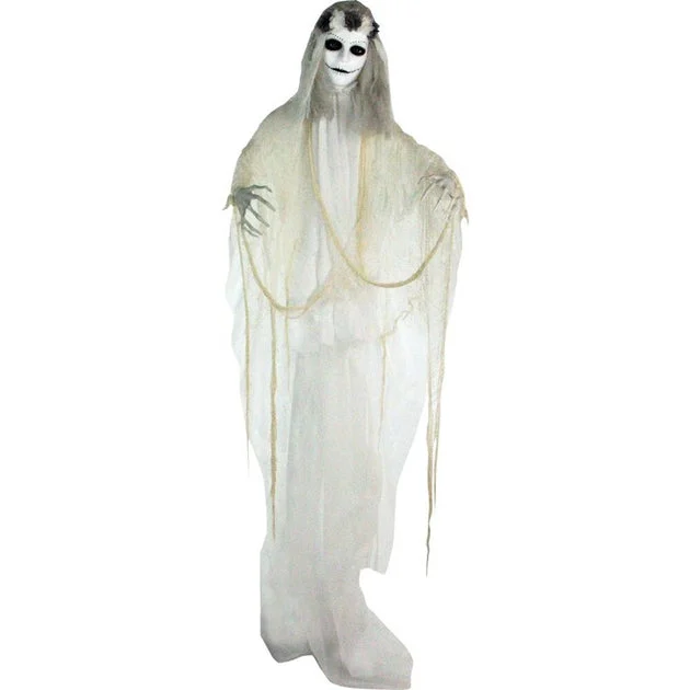Adelaide the Bride Life-Size Animatronic Poseable Indoor/Outdoor Halloween Decoration