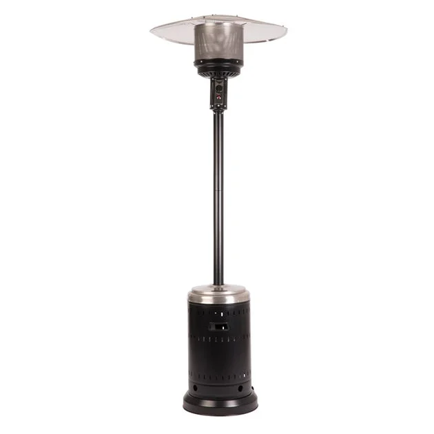 Onyx And Stainless Steel Finish Patio Heater