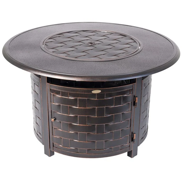 Armstrong Round Aluminum LPG Fire Pit