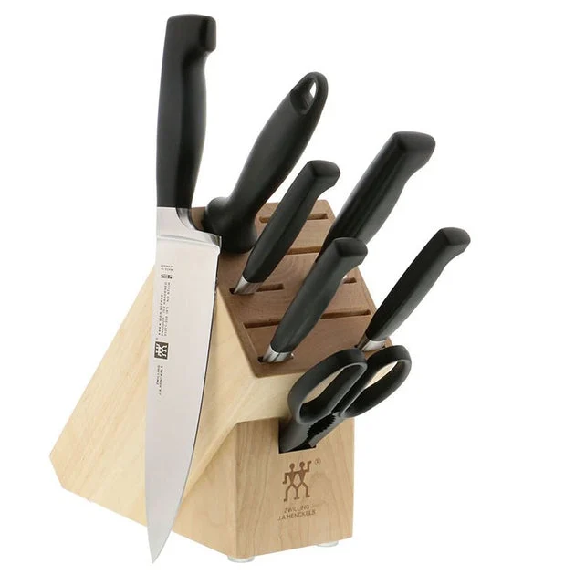 Four Star Anniversary Eight-Piece Knife Block Set