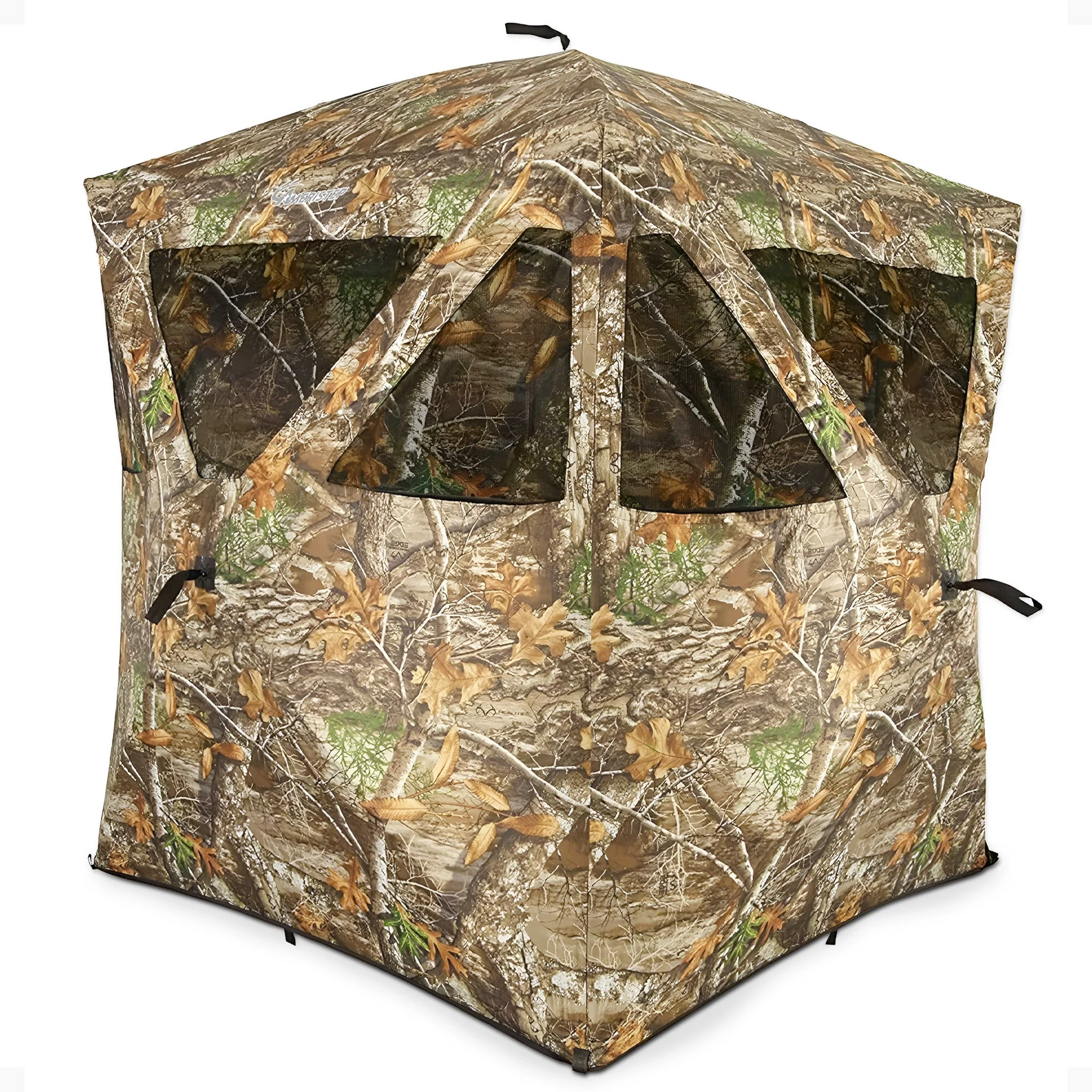 Ameristep Care Taker Pop-Up 2 Person Ground Hunting Concealment Blind, RealTree
