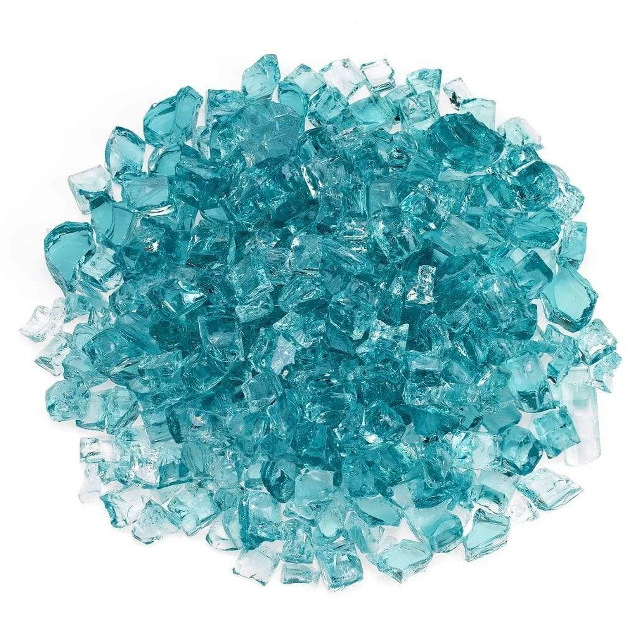 American Fireglass 1/2" Azuria Fire Glass