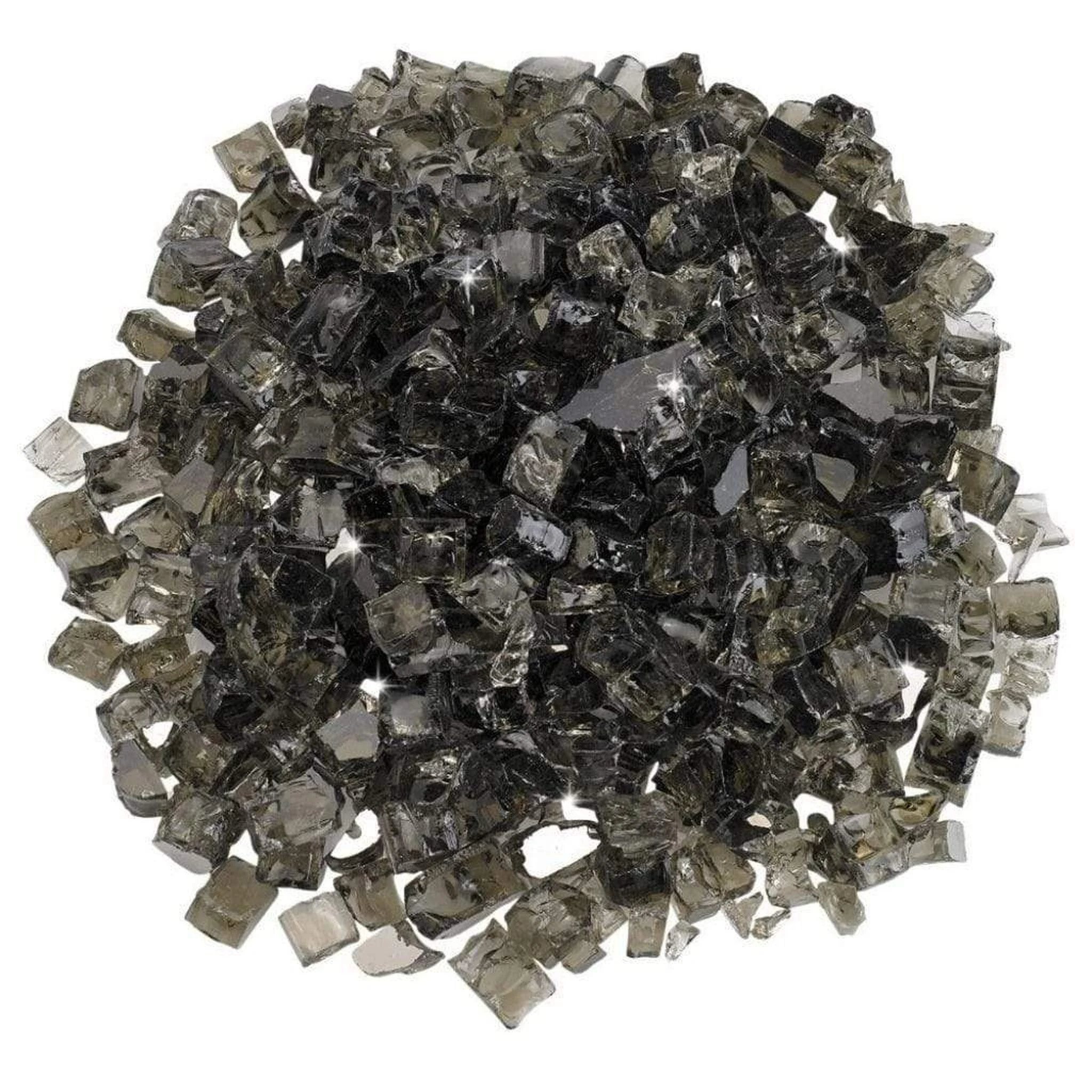 American Fireglass 1/2" Bronze Reflective Fire Glass