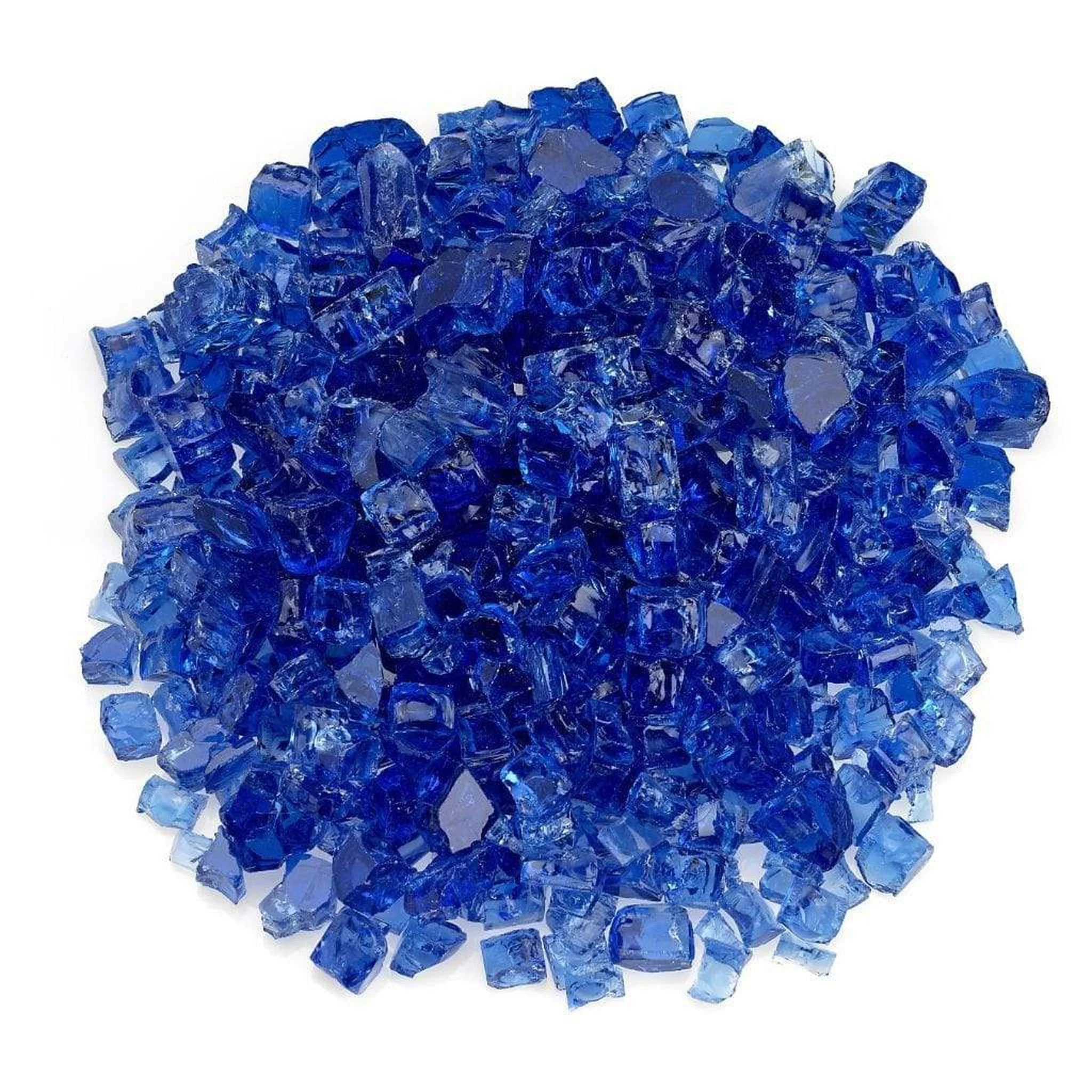 American Fireglass 1/2" Cobalt Fire Glass