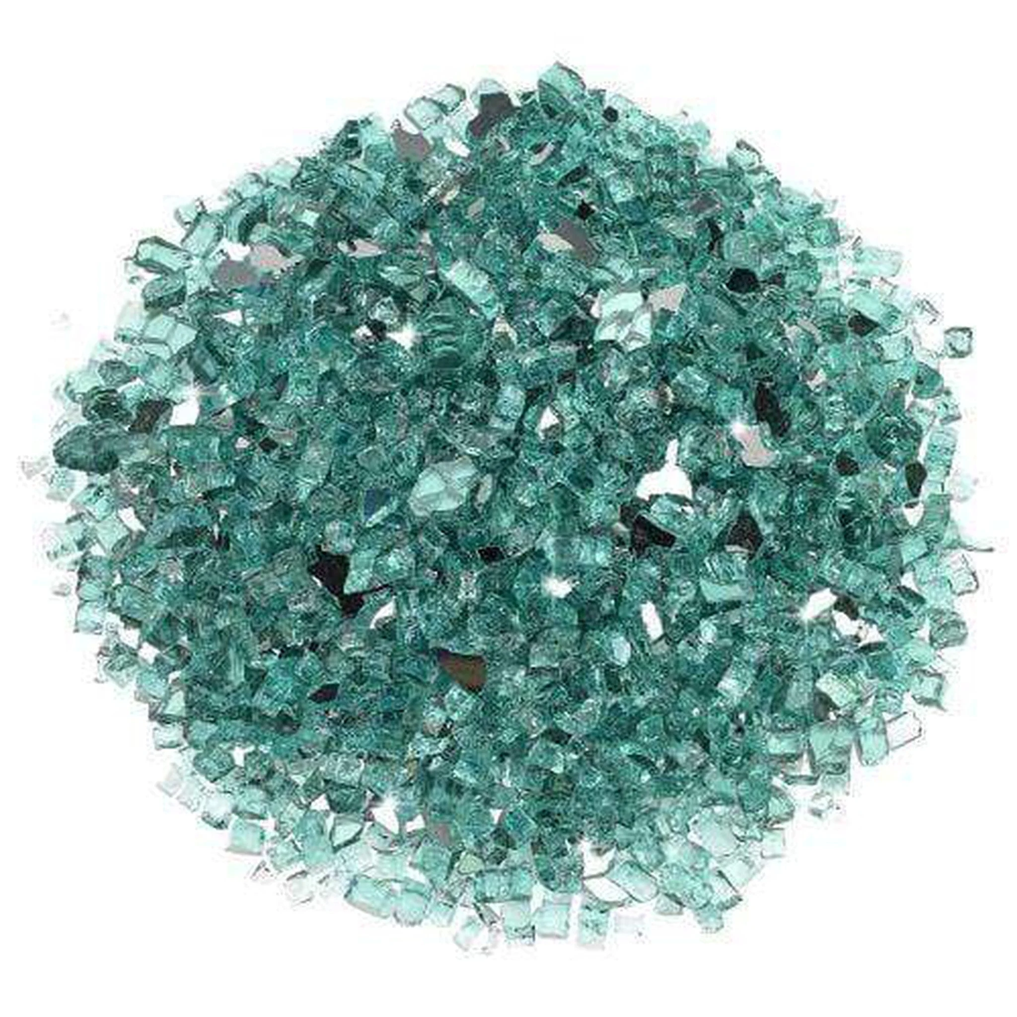 American Fireglass  1/4" Azuria Reflective Fire Glass