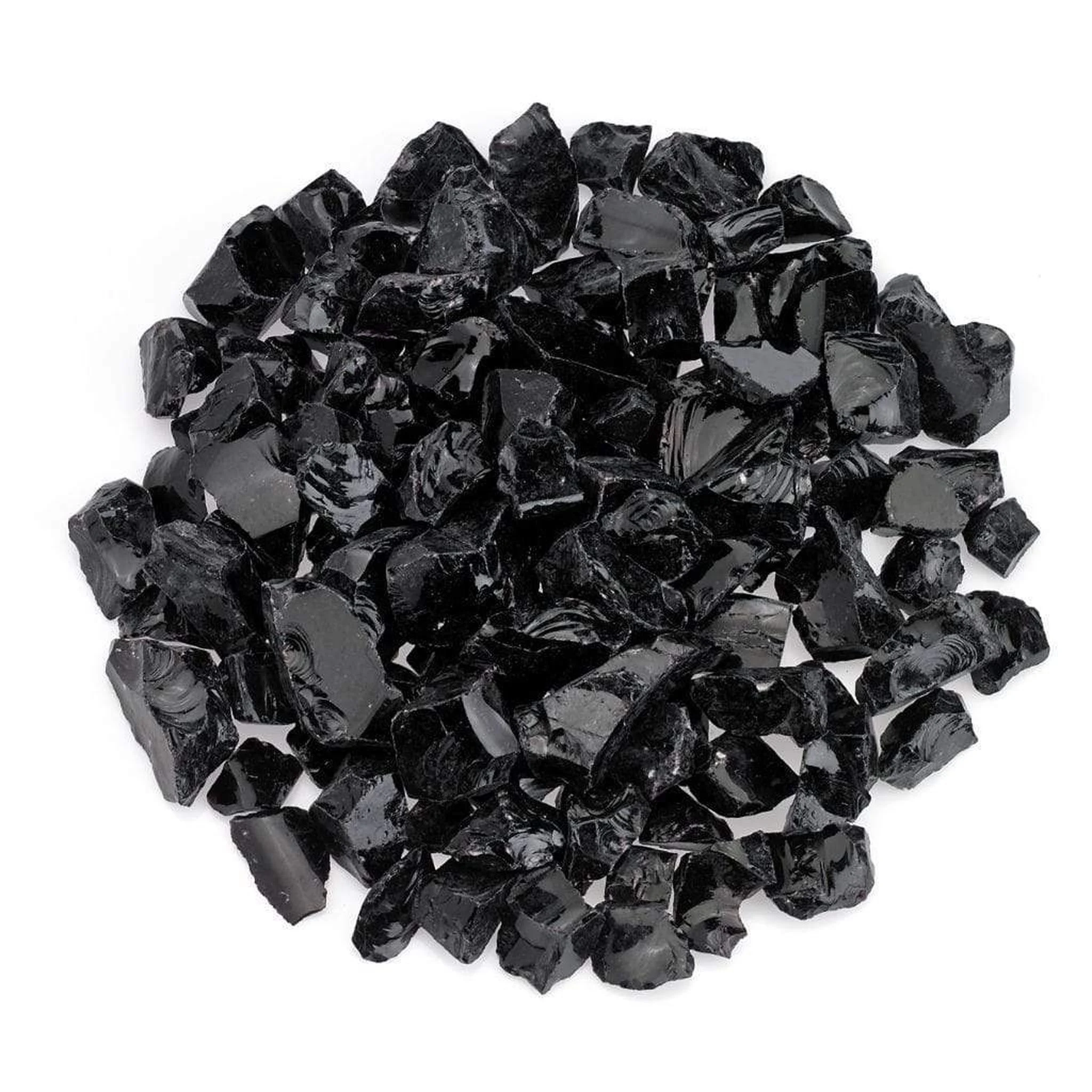 American Fireglass Onyx Medium Fire Pit Glass