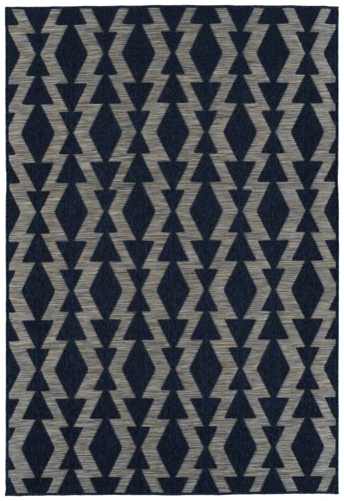 Kaleen Rugs Cove Collection COV04-22 Navy Area Rug