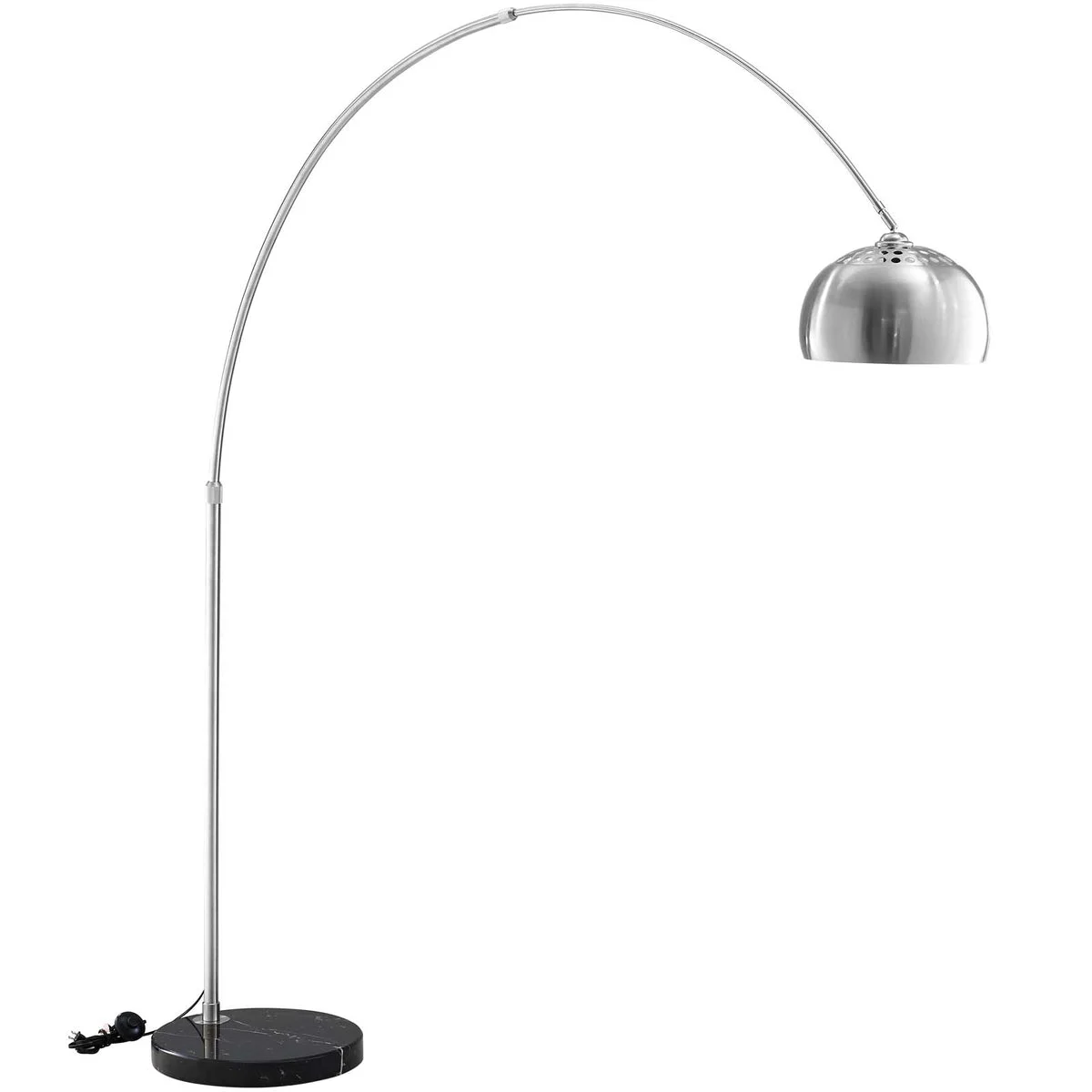 Modway Sunflower Round Marble Base Floor Lamp