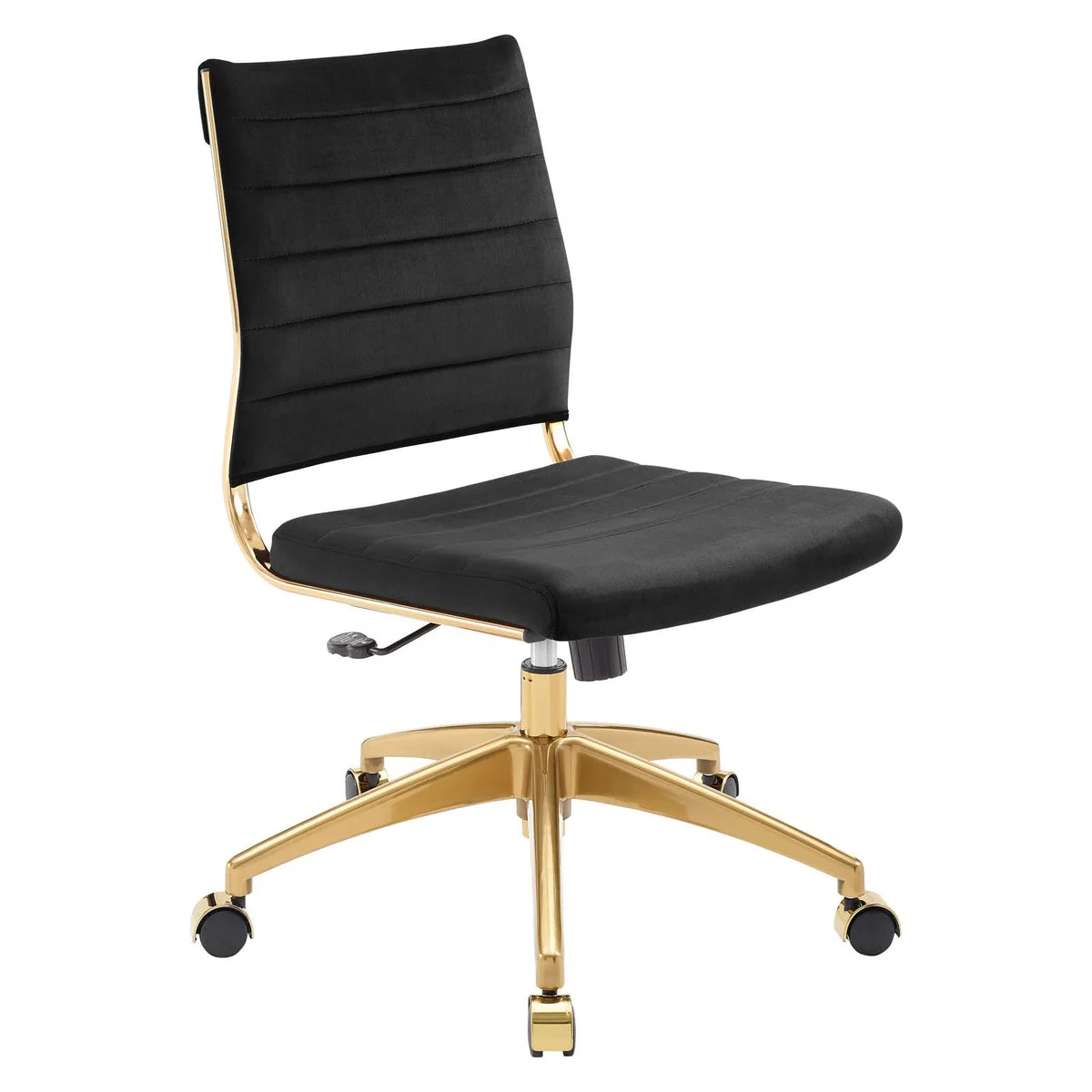 Modway Jive Armless Mid Back Performance Velvet Office Chair