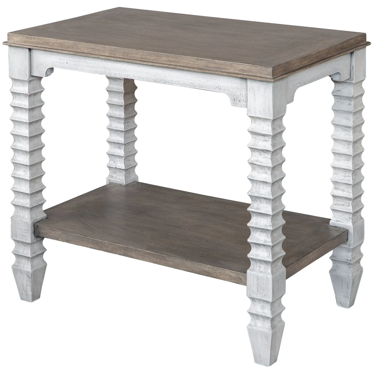 Uttermost 25473 Calypso Farmhouse Side Table
