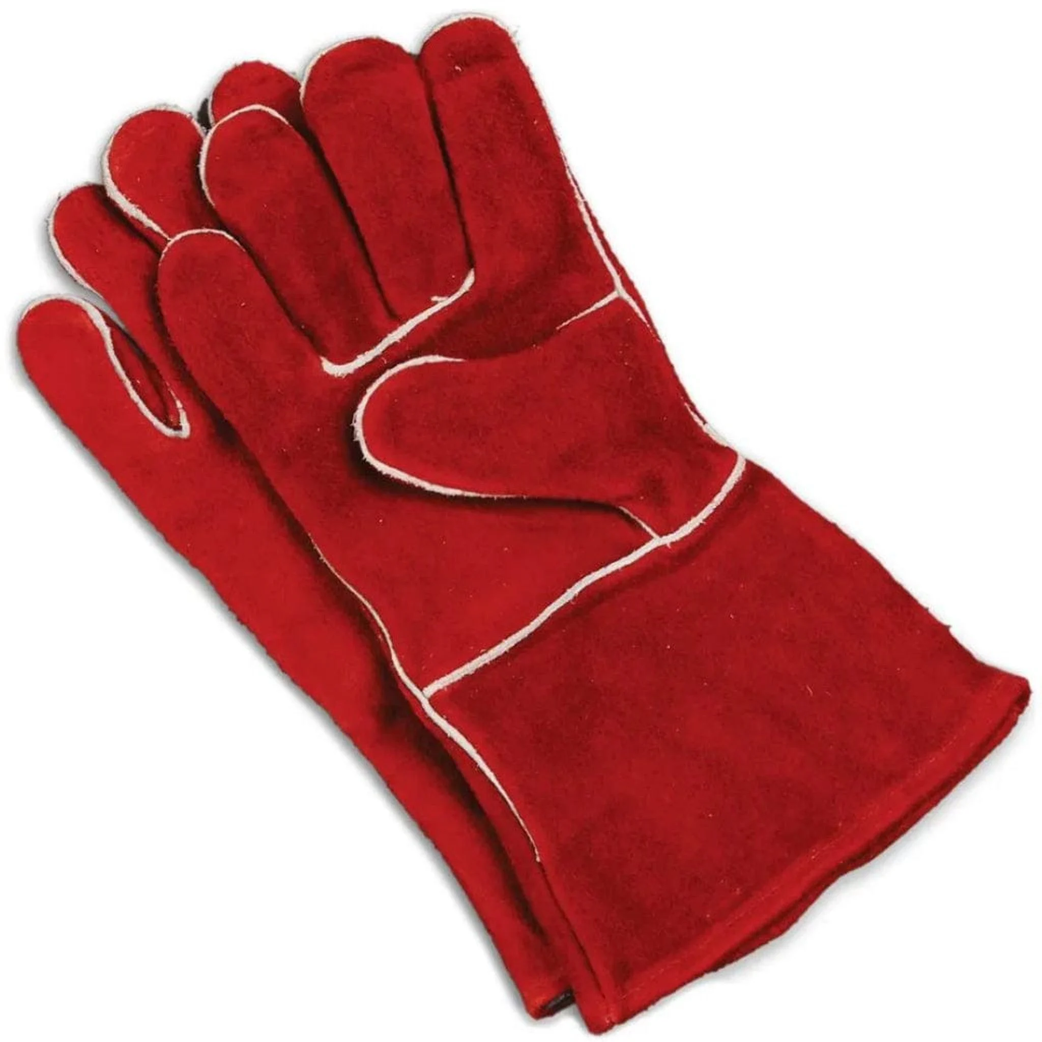 Imperial Red Fireplace Gloves