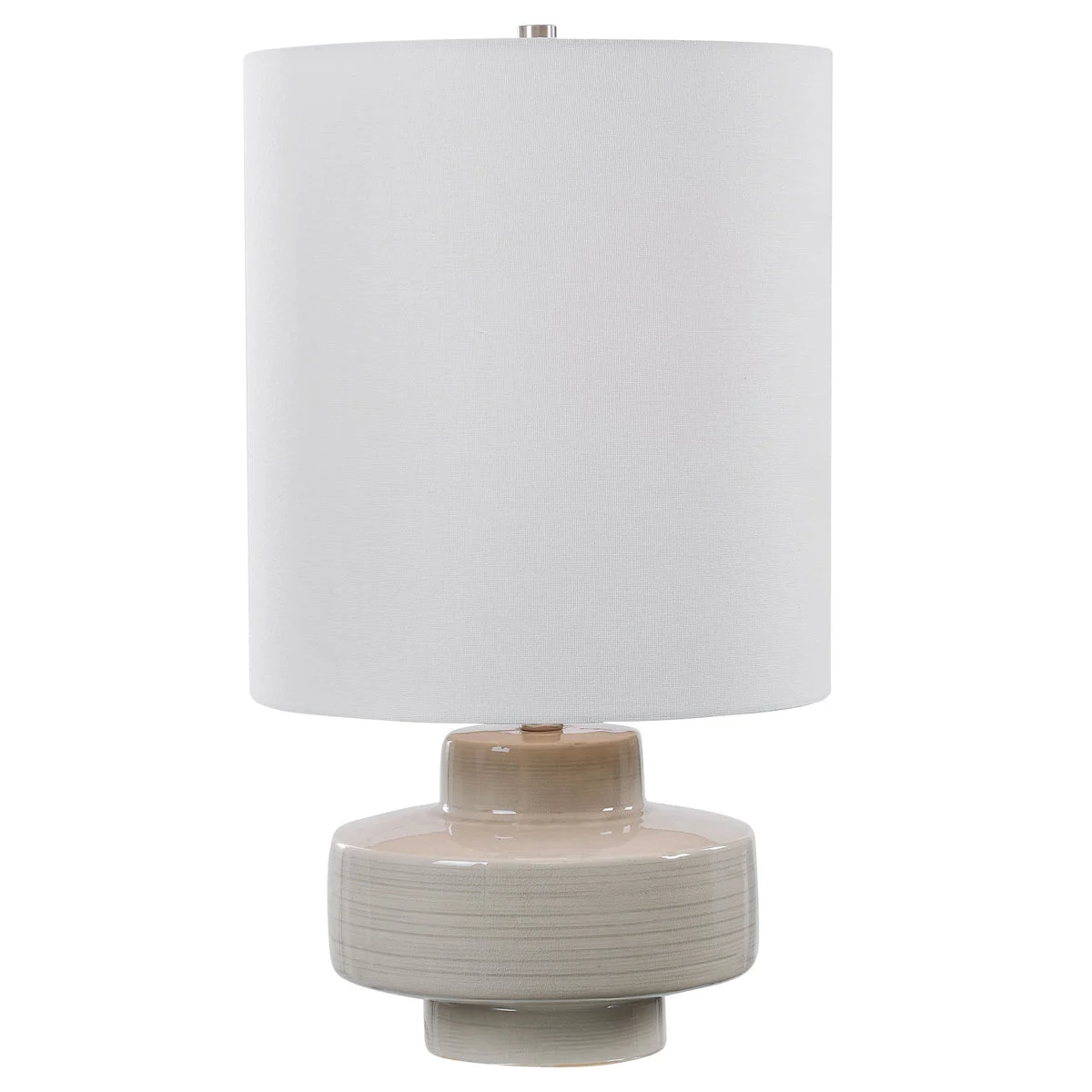 Uttermost 28439-1 Orwell Light Gray Accent Lamp