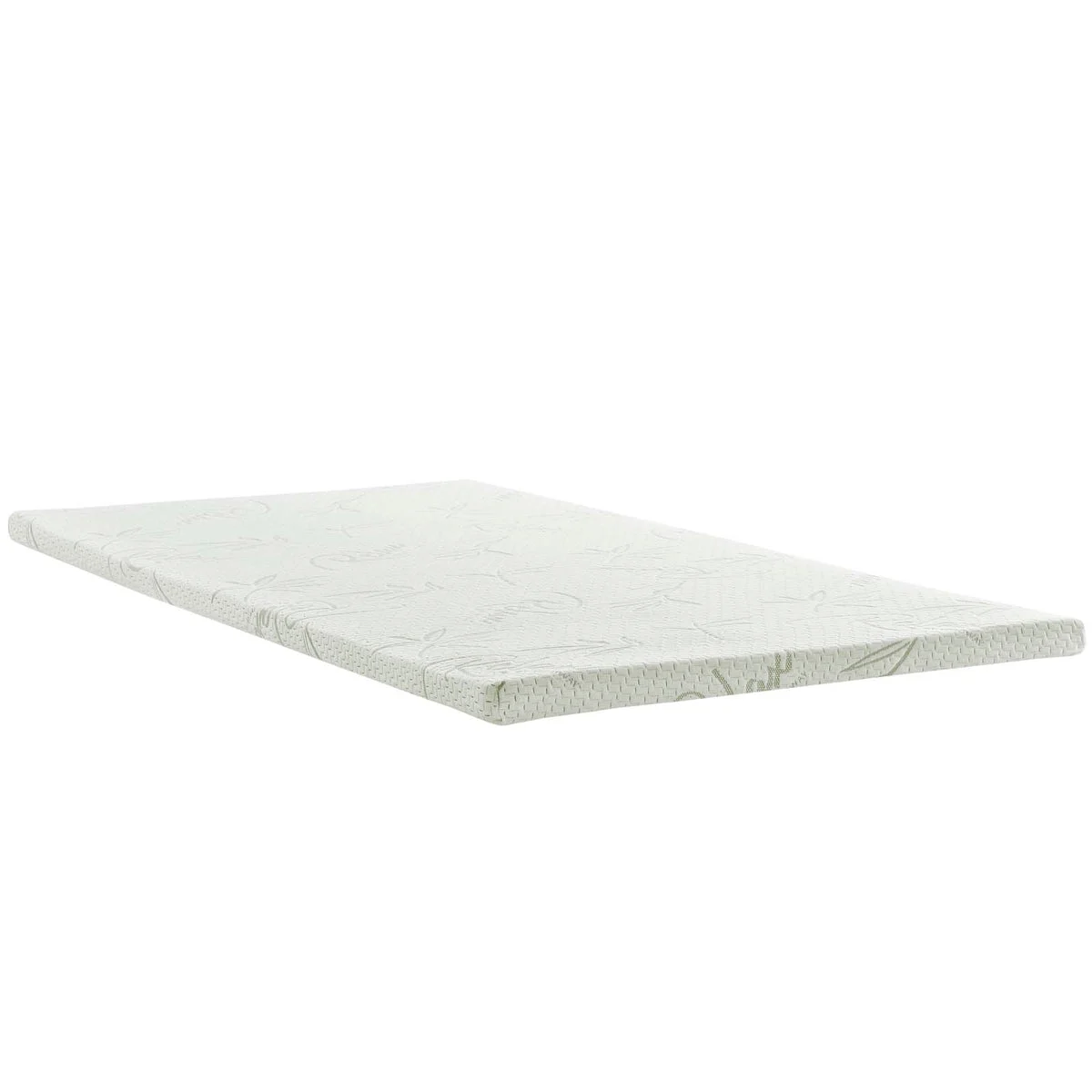 Modway Relax Twin 2" Gel Memory Foam Mattress Topper