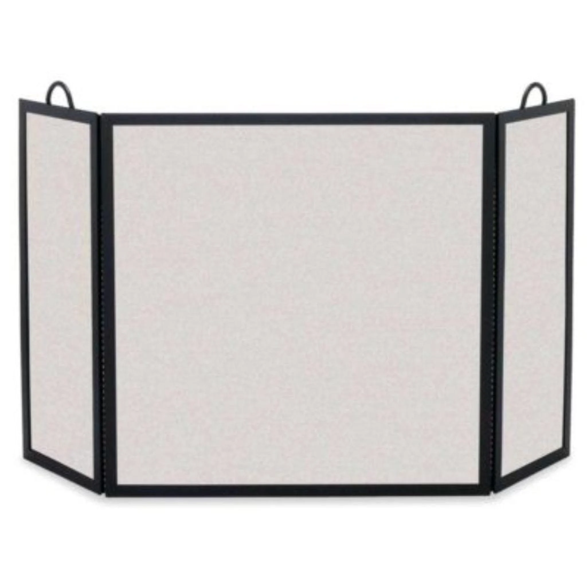 Pilgrim 45" x 26" Rectangular Matte Black Tri-Panel Screen
