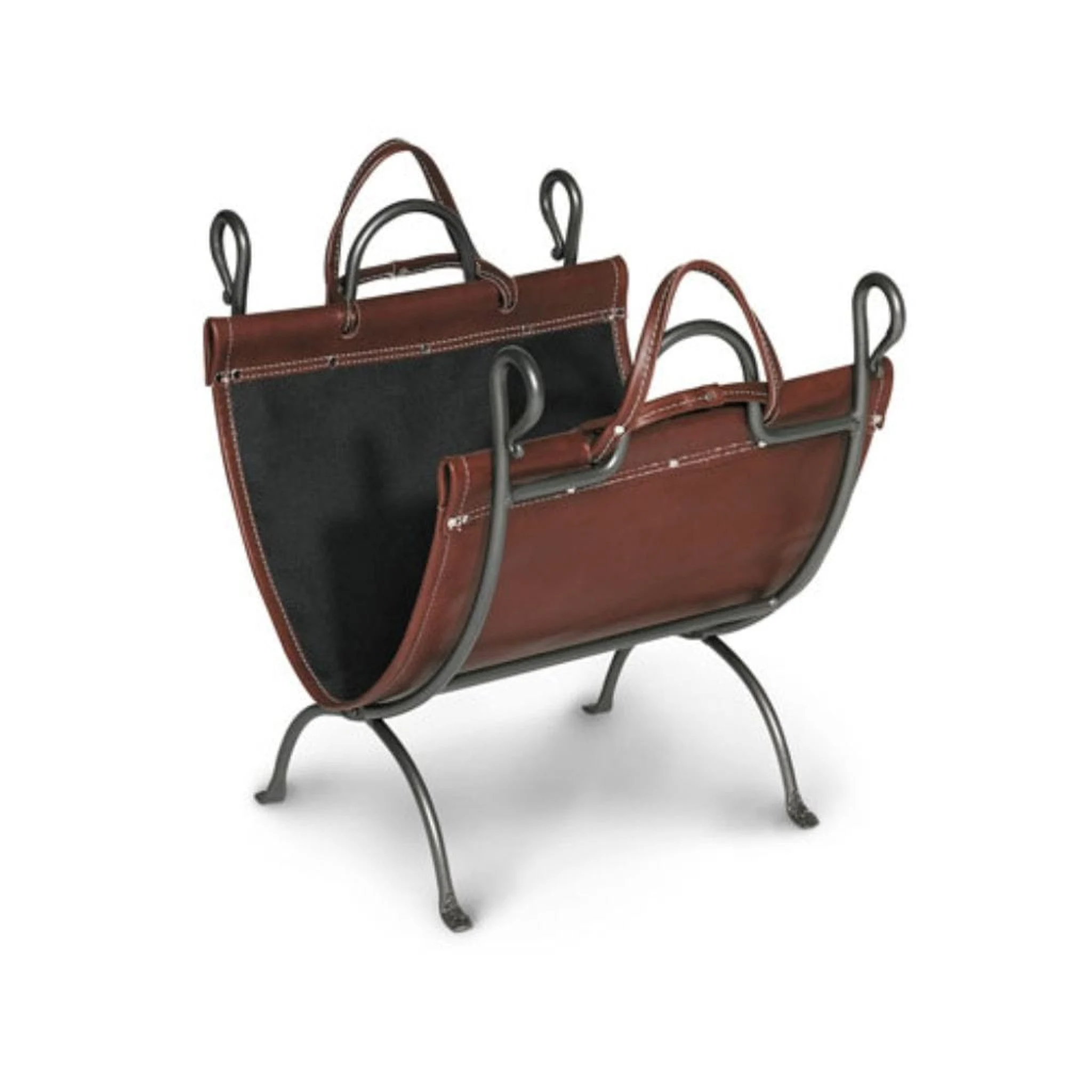 Pilgrim Anvil 21" Vintage Iron Log Carrier