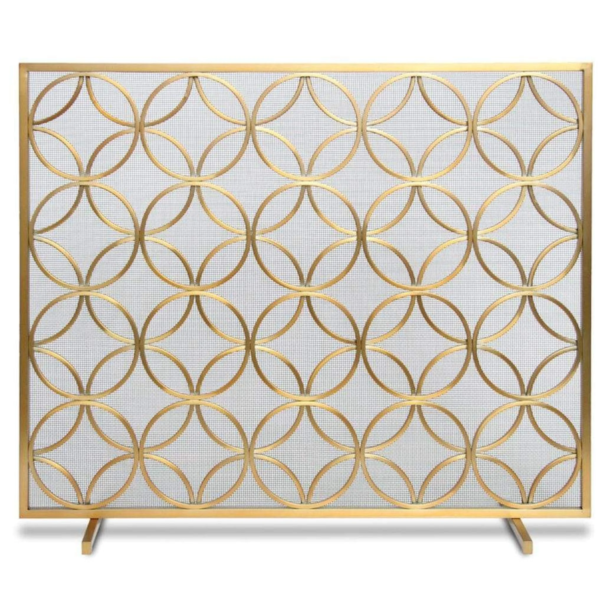 Pilgrim Bedford 39" Burnished Brass Flat-Panel Screen