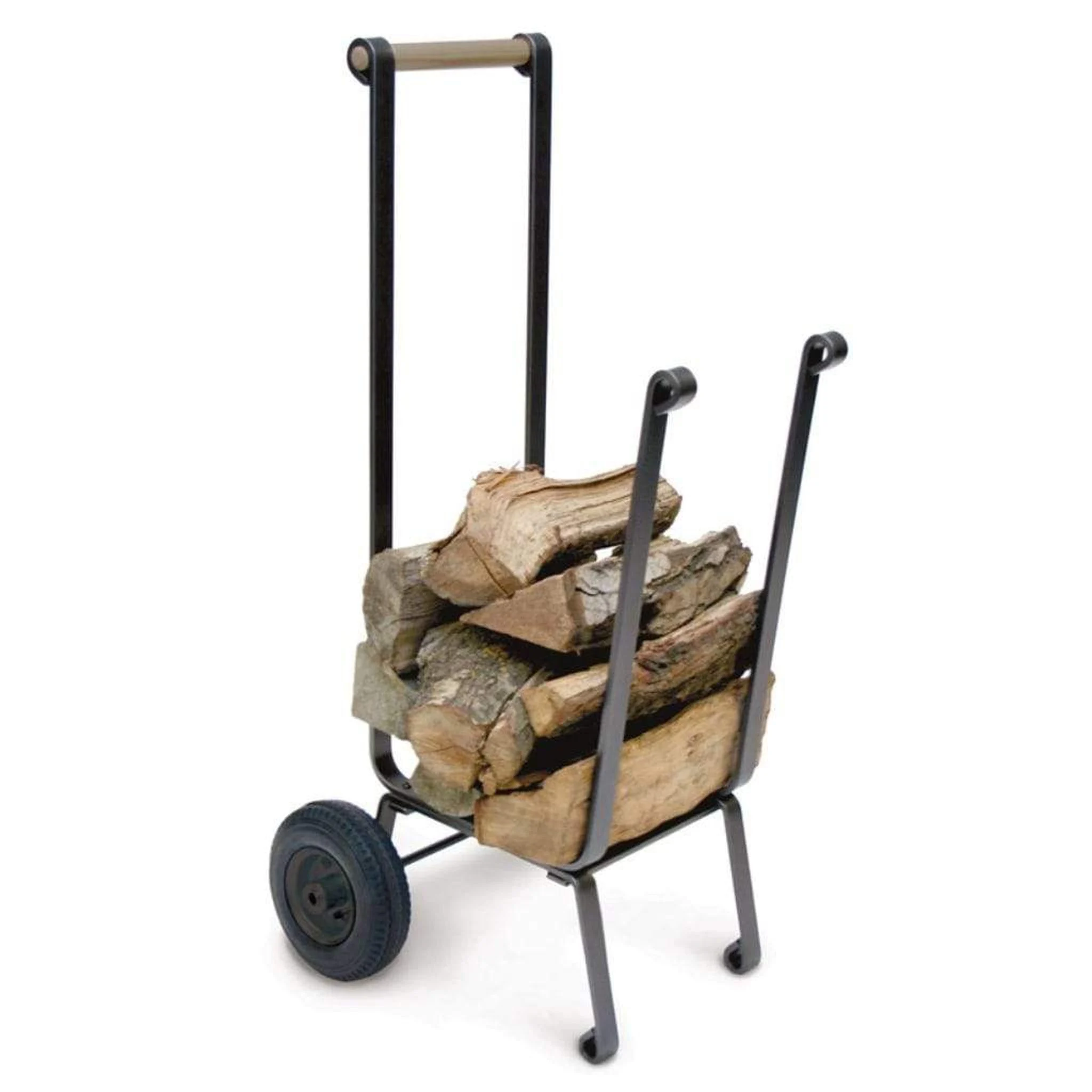 Pilgrim Big Wheel 18" Vintage Iron Firewood Cart