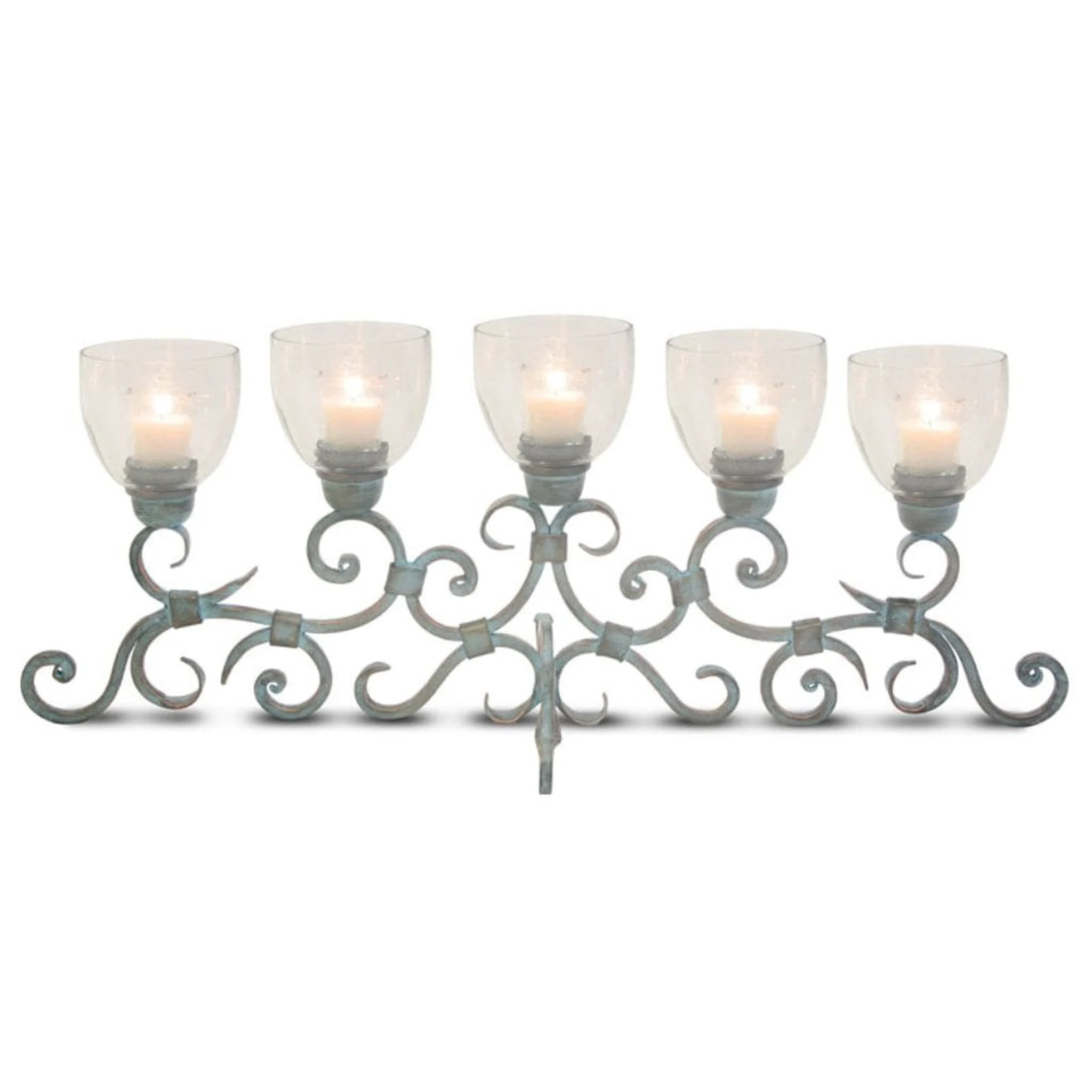 Pilgrim Ellington 33" Weathered Patina Candelabra