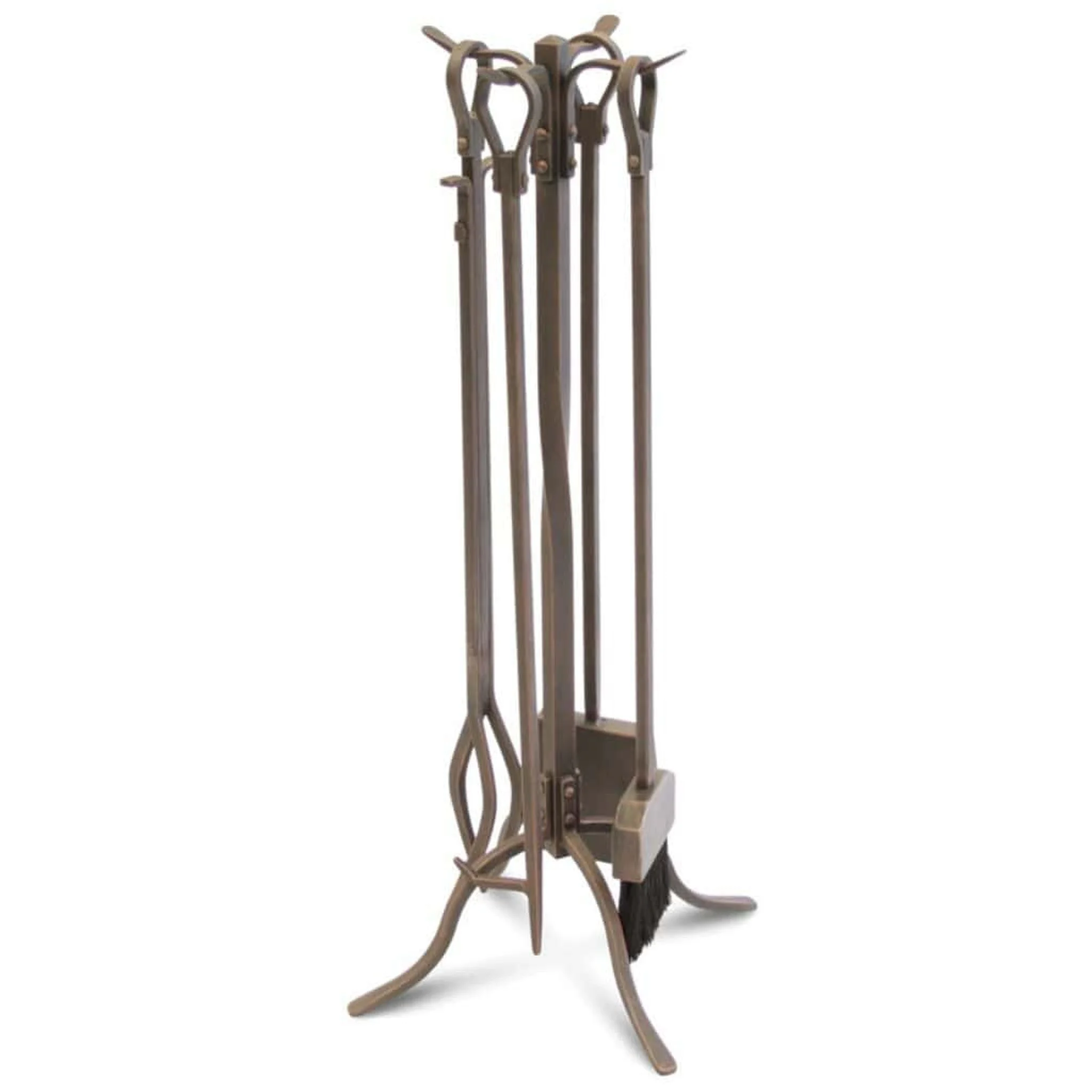 Pilgrim Old World 32" Distressed Bronze Vintage Tool Set
