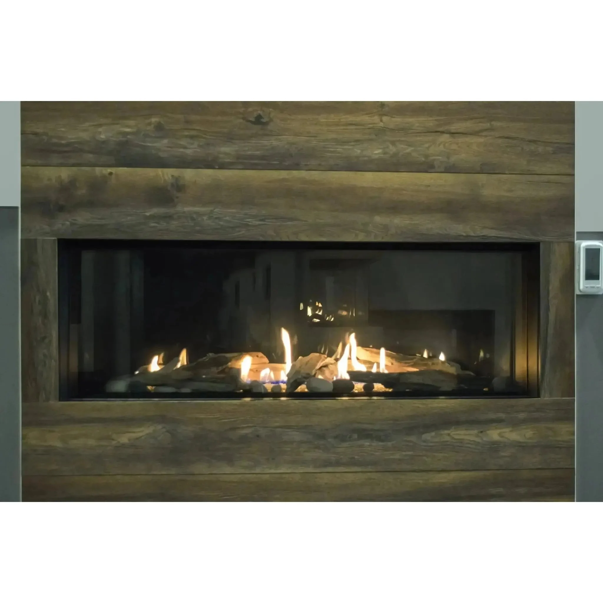Sierra Flame by Amantii Vienna 40" Direct Vent Linear Style Natural Gas Fireplace