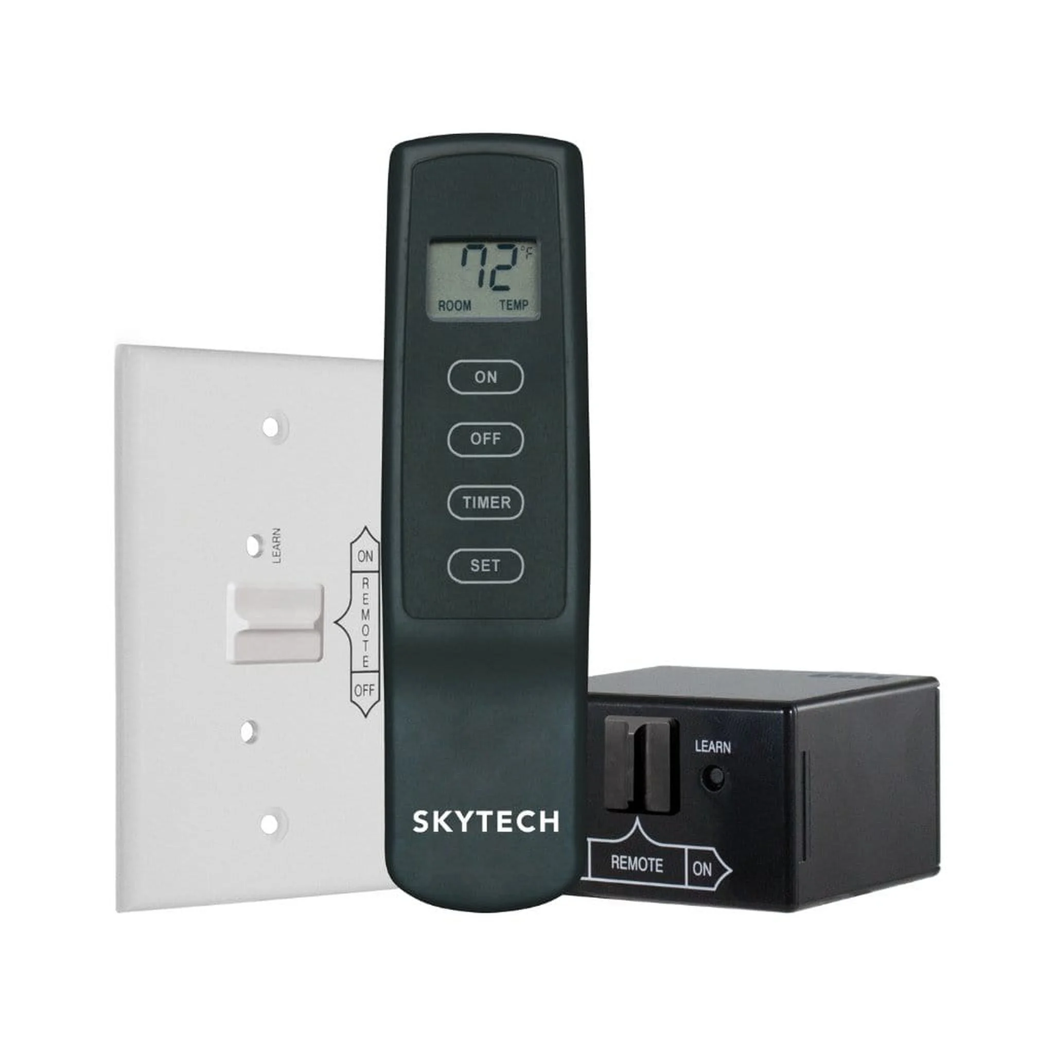 Skytech 1001T-LCD-A On/Off Fireplace Remote Control With Timer