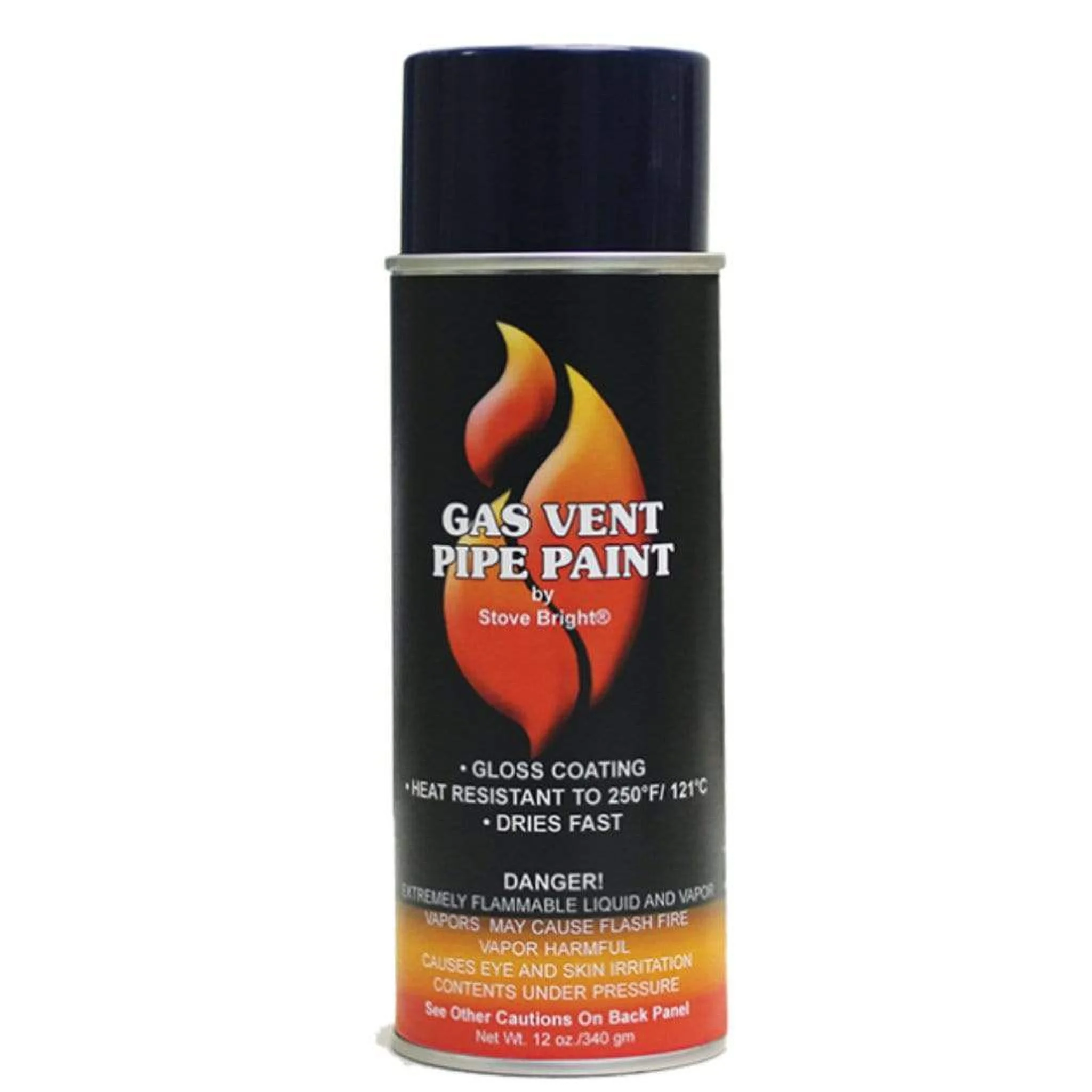 Stove Bright Creme Gas Vent Pipe Paint - 6/Case